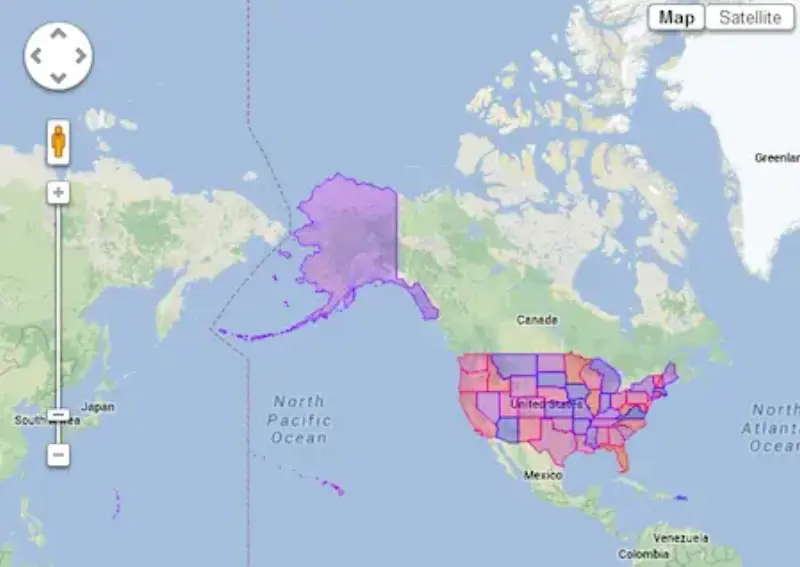 Logi Analytics US States and Territories