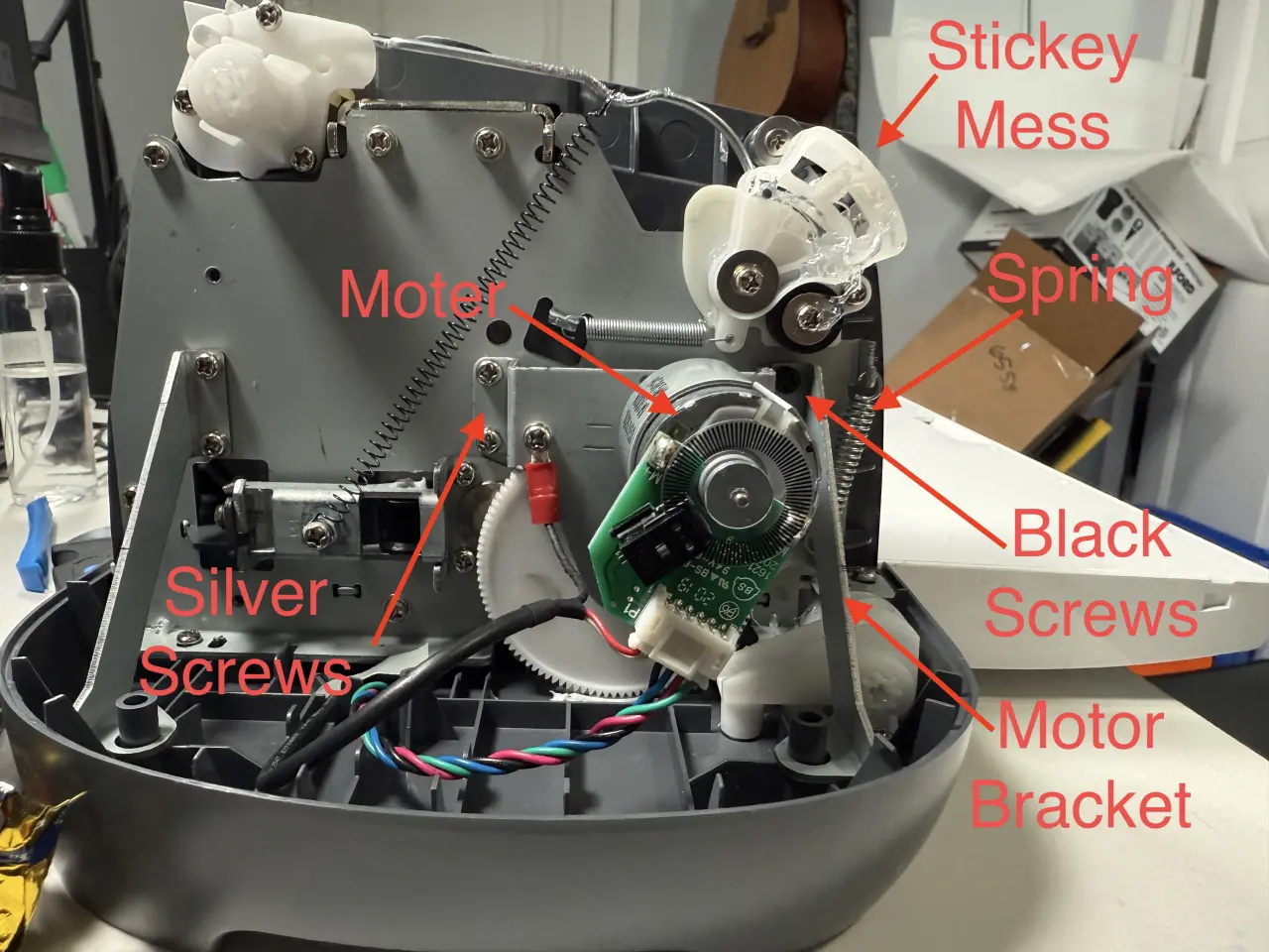 Left side fully assembled